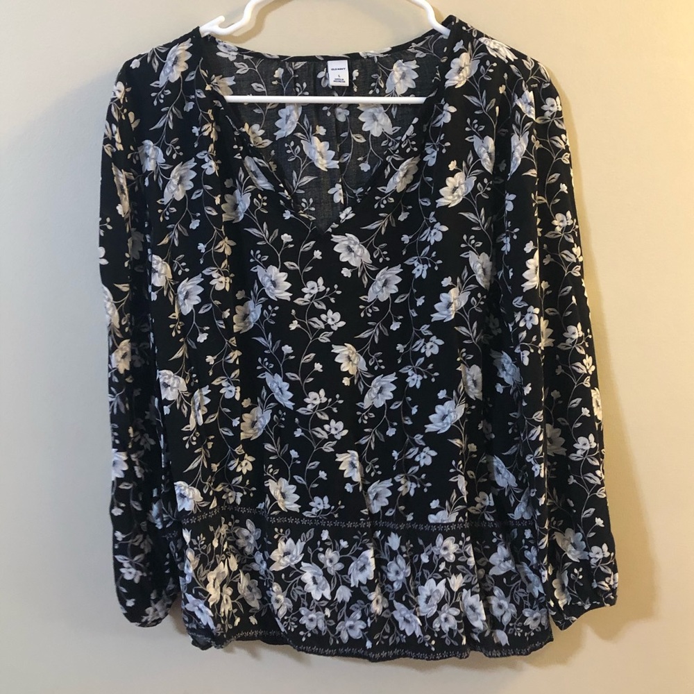 ‼️ 10/$20 Old Navy L floral blouse